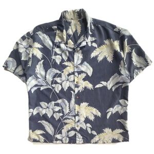 Floral Blue Men's Shirt